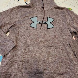 Burgundy Men’s under Armour sweatshirt